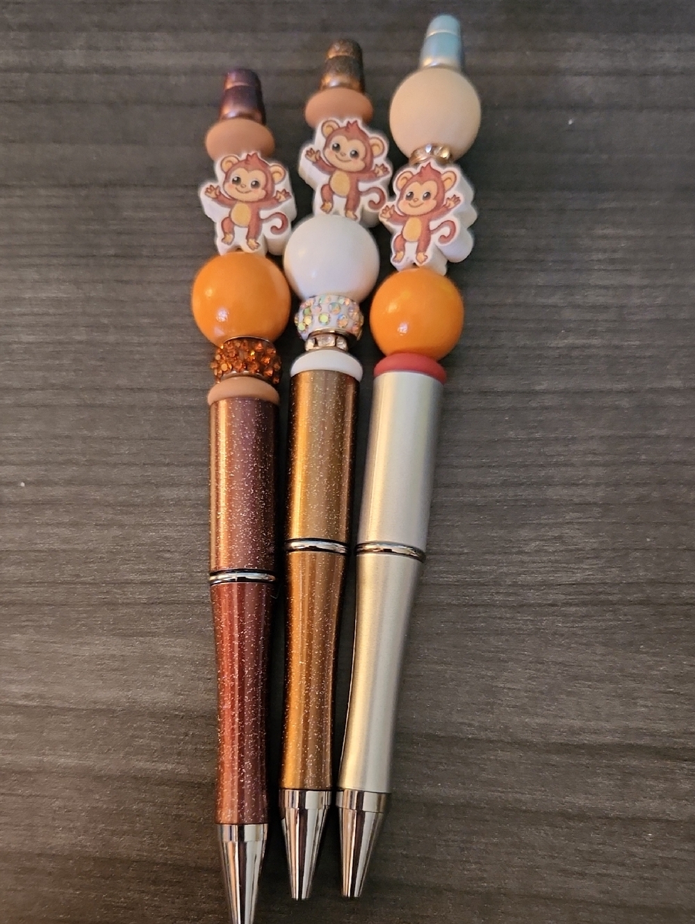 Monkey Beaded Pens